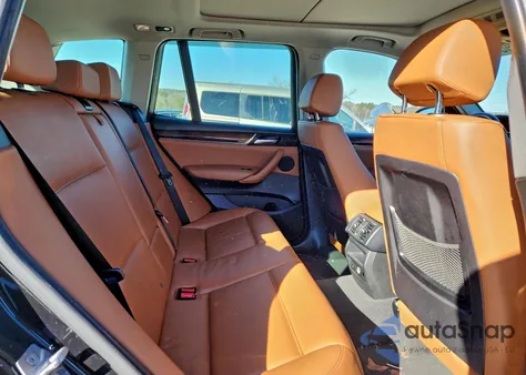 2016 BMW X3 xDrive28I из США, поврежденный, VIN 5UXWX9C58G0D69198